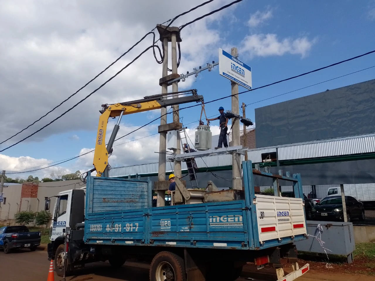 Obras EMSA energía de Misiones en toda la provincia