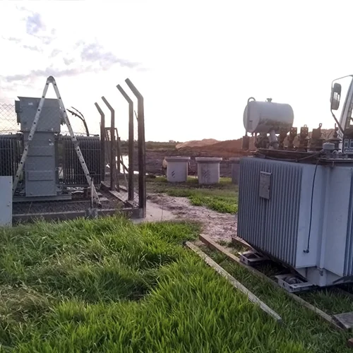 Montaje de líneas y subestaciones