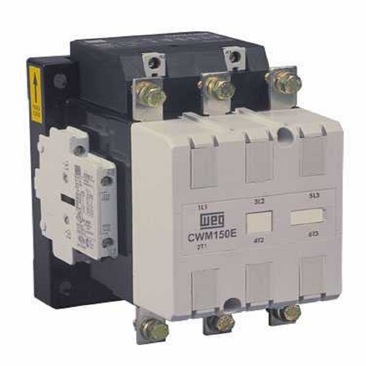 Contactor Tripolar con Módulo Electrónico 150A - AC3 - Bob 110-130Vca - 2NA+2NC